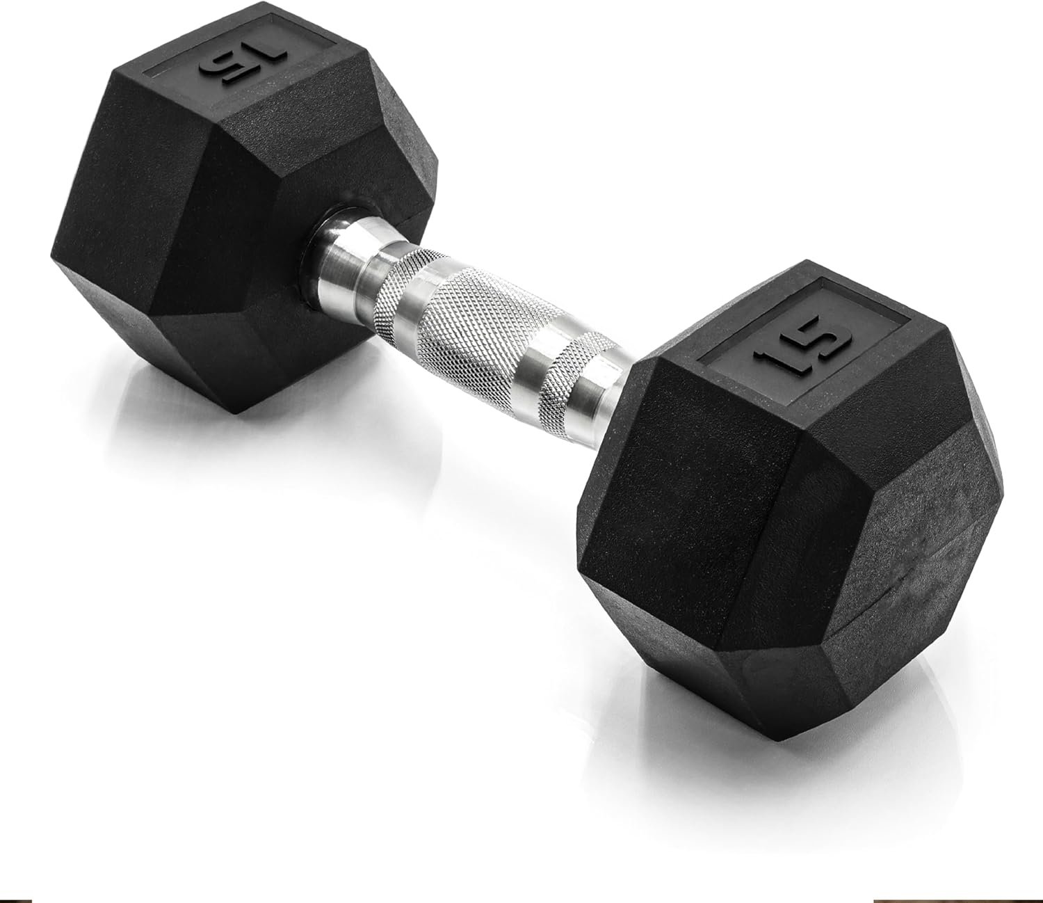 CAP Barbell Coated Hex Dumbbell Weight | 5-120 lbs | Multiple Options of Pairs & Sets
